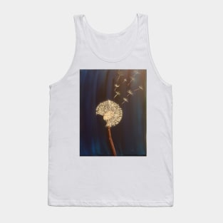 Dandelion dreams flying away Tank Top